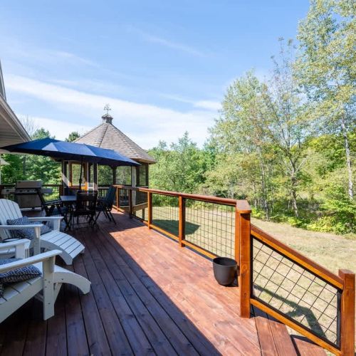 Gather outside under the stars of Door County.