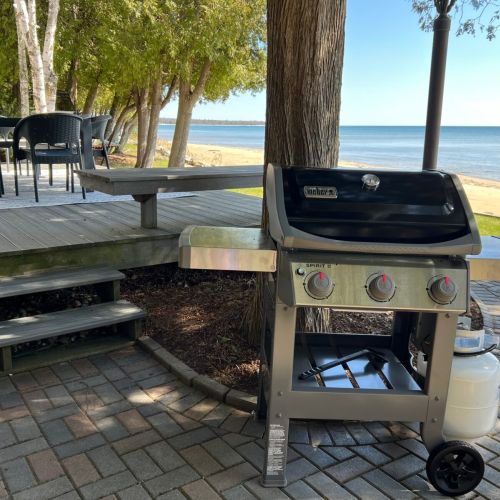 Weber gas grill.