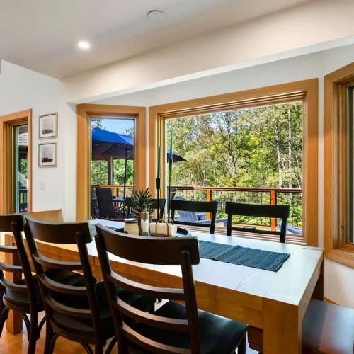 Serve up a home cooked meal for the whole family at the kitchen table.