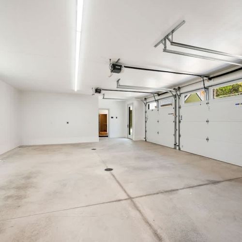 Large 3-car garage is accessible during your stay