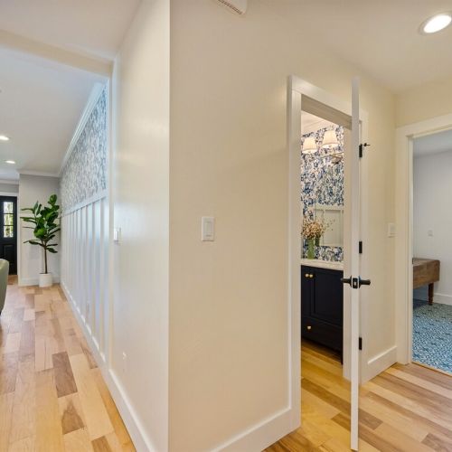 Our home is one level and thoughtfully decorated for the discerning traveler.