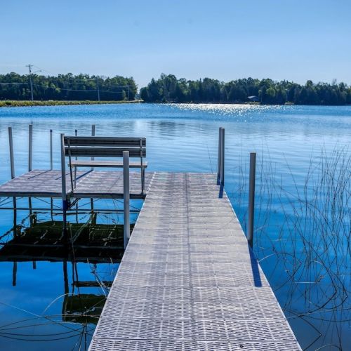 Kangaroo lake is warm and often calm.  Perfect for kayaking.