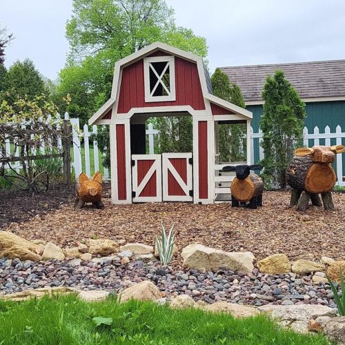 Our local four-legged friends are here to greet you!