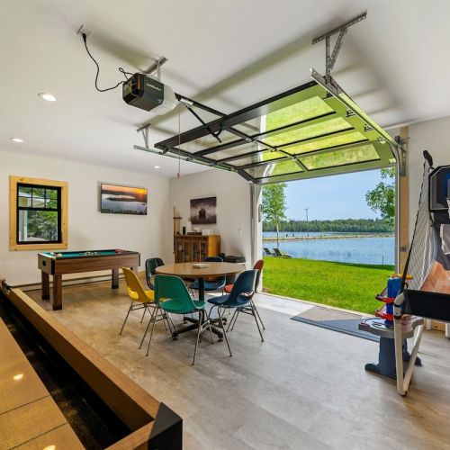 Enjoy the lakeside game room with shuffleboard, pop-a-shot, bumper pool, and plenty of board games for everyone!