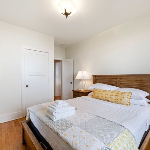 Bedroom #2 with comfortable Queen Bed