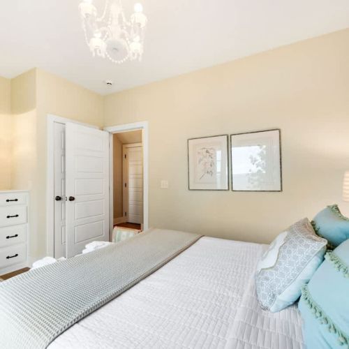 Across the hall, you'll find a bunk room perfect for kids, and kids at heart.