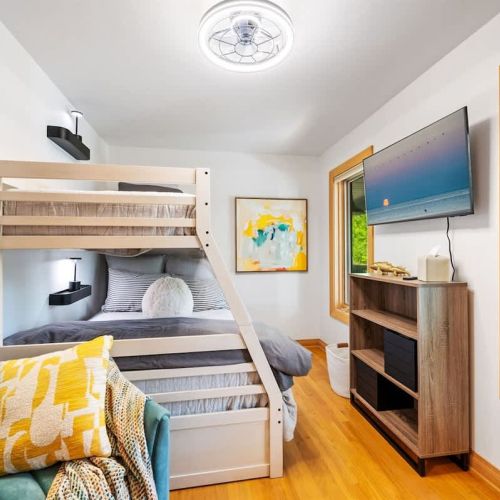 Delight in the ultimate sleepover adventure as you step into our room with bunk beds, where dreams are made, giggles fill the air and lifelong memories are created.