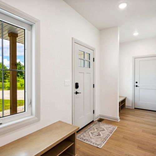 Completed in 2024, Orchard View Retreat combines open, light-filled spaces with thoughtful details at every turn.