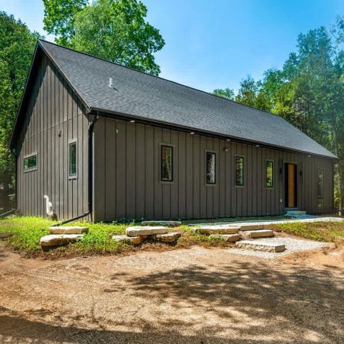 DoCo Abode is a newly built 3-bedroom, 2.5-bathroom retreat that combines impeccable design with high-end finishes. Located just one mile from downtown Egg Harbor, this home offers the perfect balance of seclusion and convenience, making it an ideal