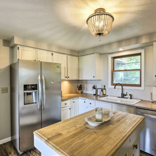 Savor the charms of a modern and efficiently designed kitchen during your stay.