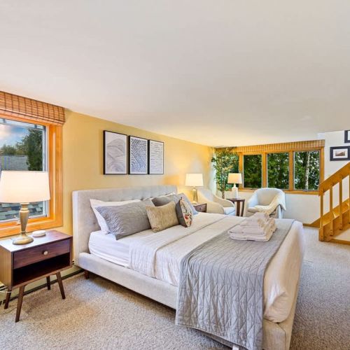 The Comphy Company linens, renowned for their superior comfort, are meticulously maintained with professional off-site care, ensuring a sleep experience that is as rejuvenating as it is indulgent.