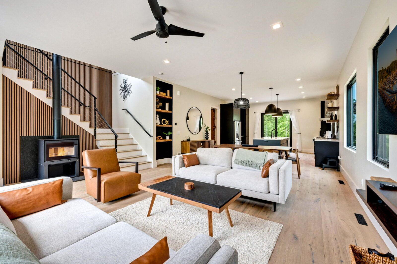 Welcome to the Nordica House and Loft, a modern and design-driven retreat located in the heart of Egg Harbor. This spacious property features a den, 6 bedrooms, 4 bathrooms, and offers a perfect balance of style and guest comfort.